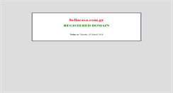 Desktop Screenshot of bellacasa.com.gr