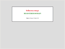 Tablet Screenshot of bellacasa.com.gr